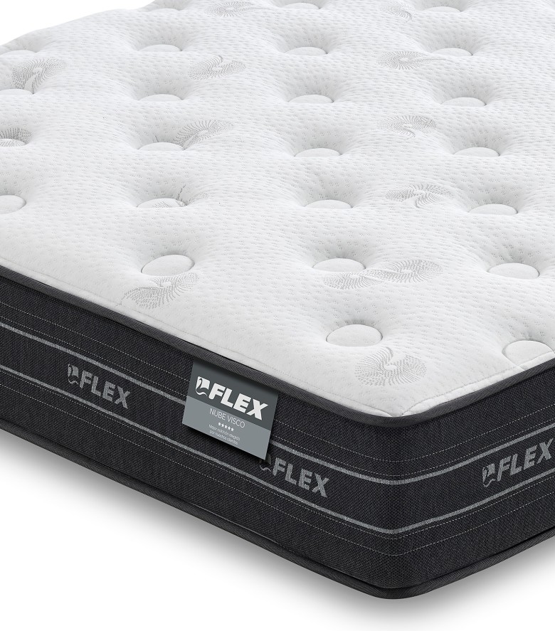 Detalle del colchón ultimate Nube visco de Flex.